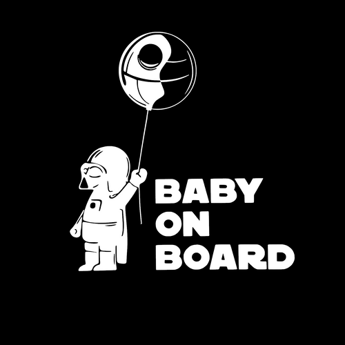 Baby on board - Darth Vader